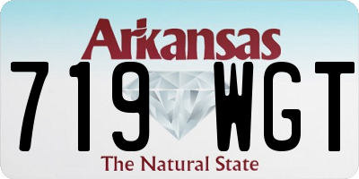 AR license plate 719WGT