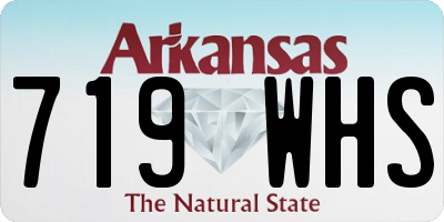 AR license plate 719WHS