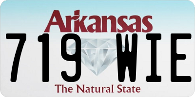 AR license plate 719WIE