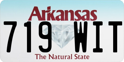 AR license plate 719WIT