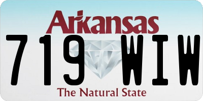 AR license plate 719WIW