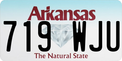 AR license plate 719WJU
