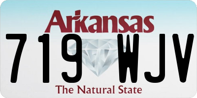 AR license plate 719WJV