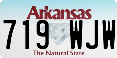 AR license plate 719WJW