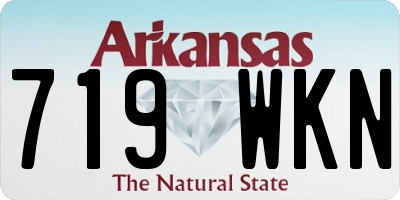 AR license plate 719WKN