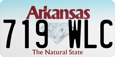 AR license plate 719WLC