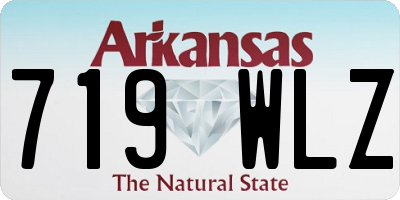AR license plate 719WLZ