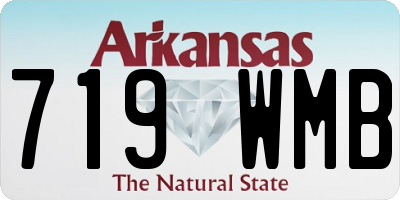 AR license plate 719WMB