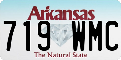 AR license plate 719WMC