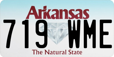 AR license plate 719WME
