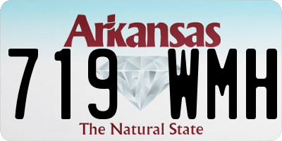 AR license plate 719WMH