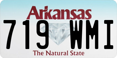 AR license plate 719WMI