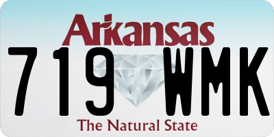 AR license plate 719WMK