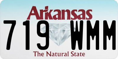 AR license plate 719WMM