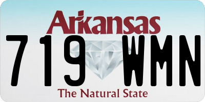 AR license plate 719WMN