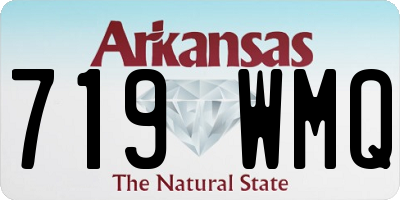 AR license plate 719WMQ
