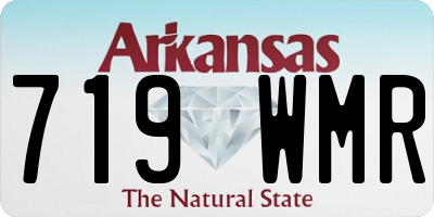 AR license plate 719WMR