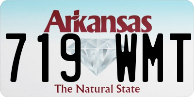 AR license plate 719WMT