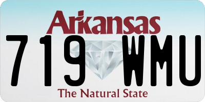AR license plate 719WMU