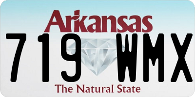 AR license plate 719WMX