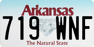 AR license plate 719WNF