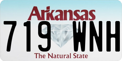 AR license plate 719WNH