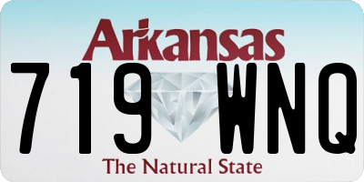 AR license plate 719WNQ