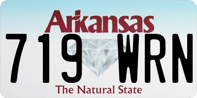 AR license plate 719WRN