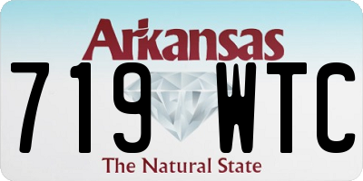 AR license plate 719WTC