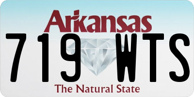 AR license plate 719WTS