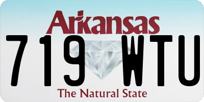 AR license plate 719WTU