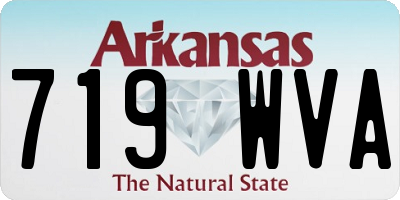 AR license plate 719WVA