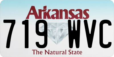 AR license plate 719WVC