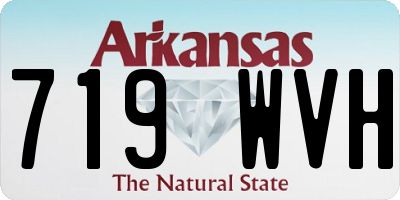 AR license plate 719WVH