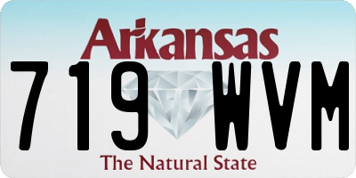 AR license plate 719WVM
