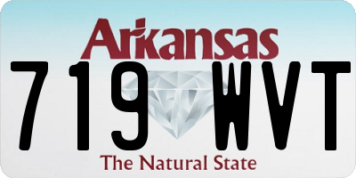 AR license plate 719WVT
