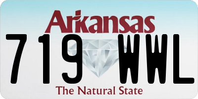 AR license plate 719WWL