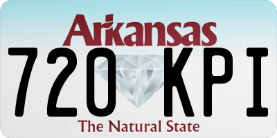 AR license plate 720KPI