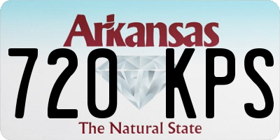 AR license plate 720KPS