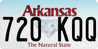 AR license plate 720KQQ