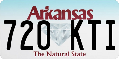 AR license plate 720KTI
