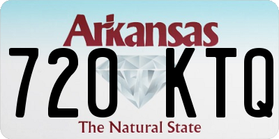 AR license plate 720KTQ