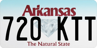AR license plate 720KTT