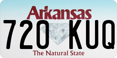 AR license plate 720KUQ