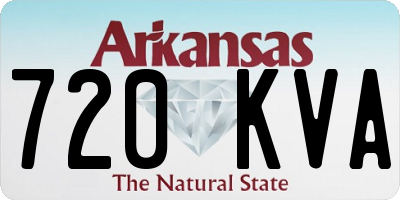 AR license plate 720KVA