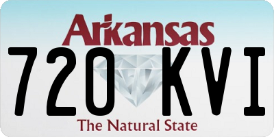 AR license plate 720KVI