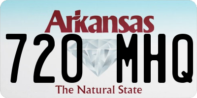AR license plate 720MHQ