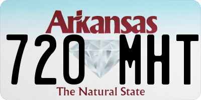 AR license plate 720MHT