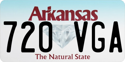 AR license plate 720VGA