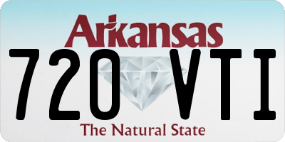 AR license plate 720VTI